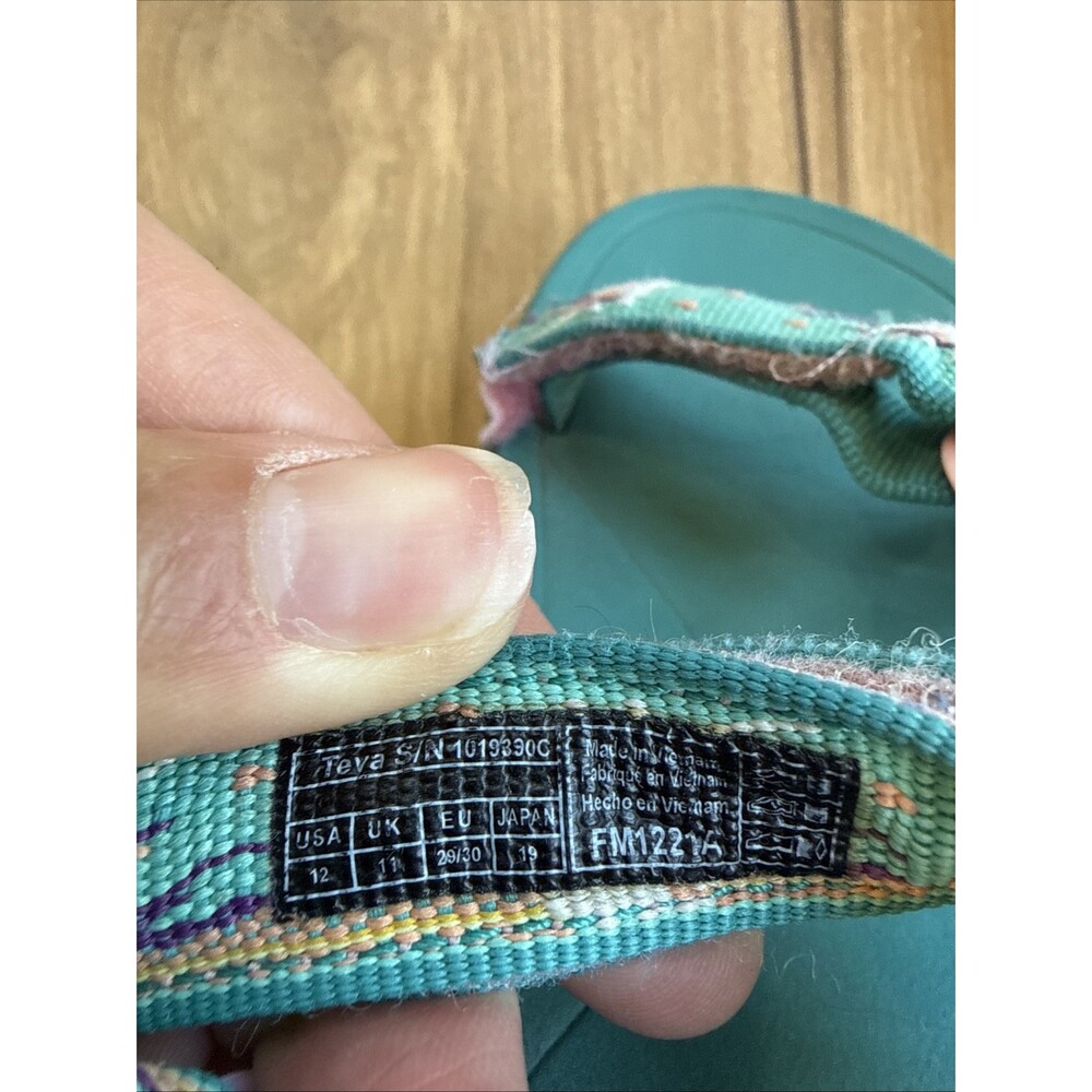 Teva Little Girl Hurricane XLT 2 Sandal - Unicorn Waterfall  Size 12 Outdoor - Picture 6 of 6